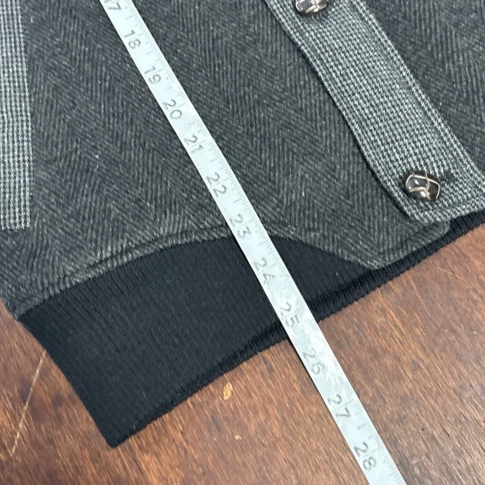1901 Mens Wool Blend Vest Jacket Small Heritage Academia Preppy Workwear Bomber
